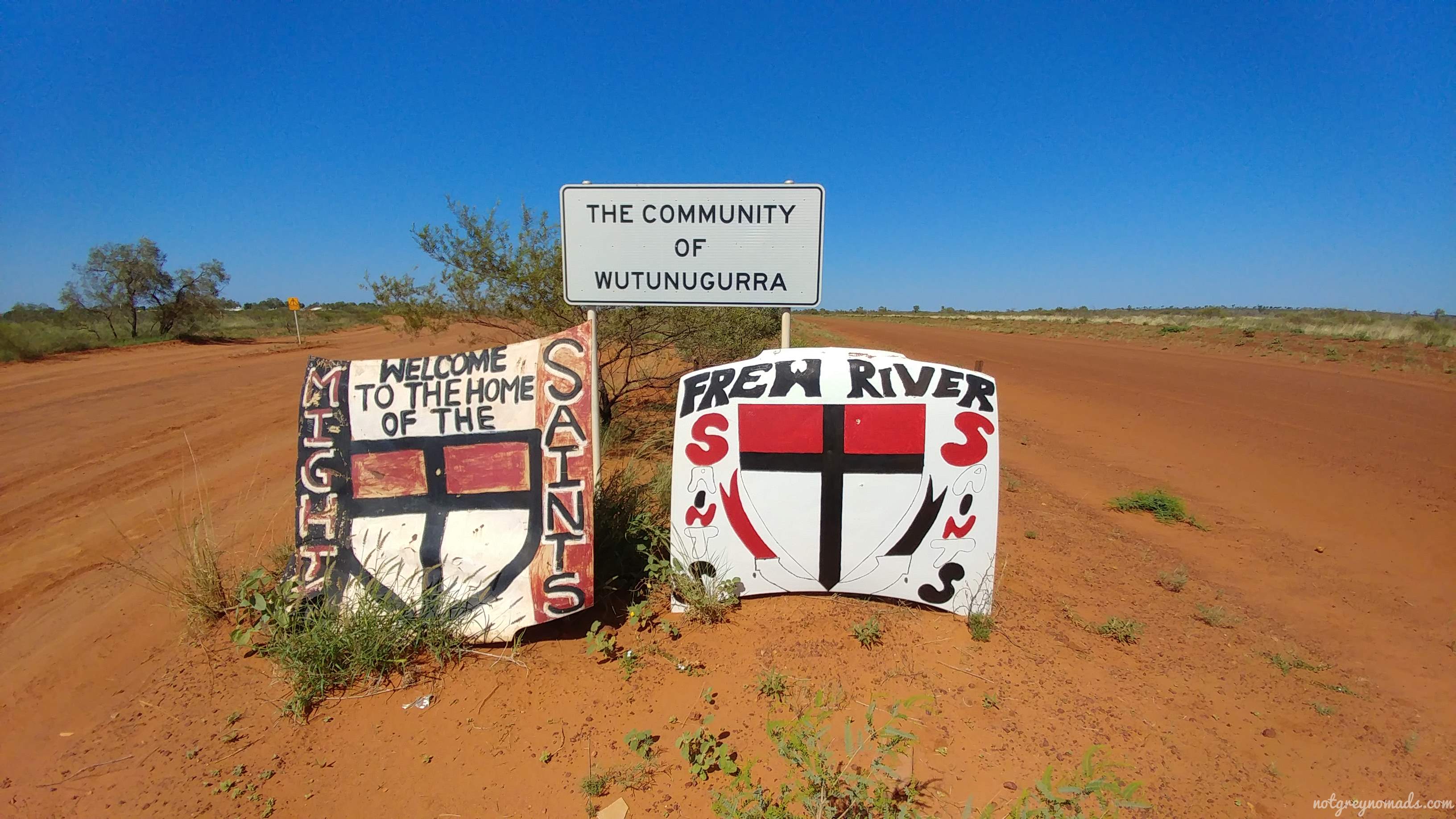 Local Aboriginal Community football team signs